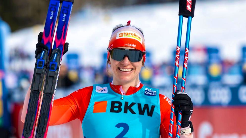Will auch im Val di Fiemme jubeln: Nadine Fähndrich