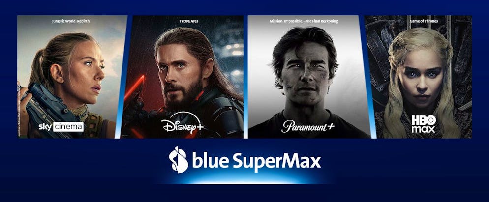 HBO Max zählt ab dem 28. Januar zum Angebot von blue SuperMax.