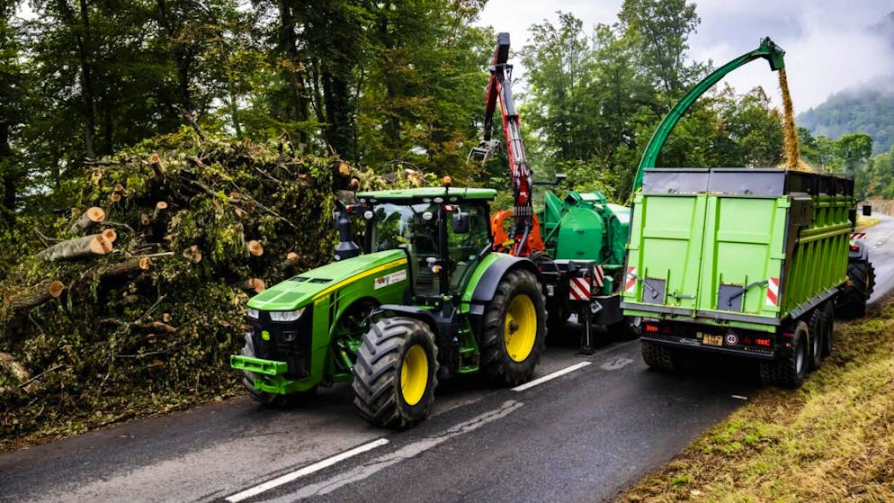 L'Aide suisse à la montagne espère récolter 1 à 1,2 million de francs lors de sa campagne de février, portée par le thème du bois. (Image d'illustration)