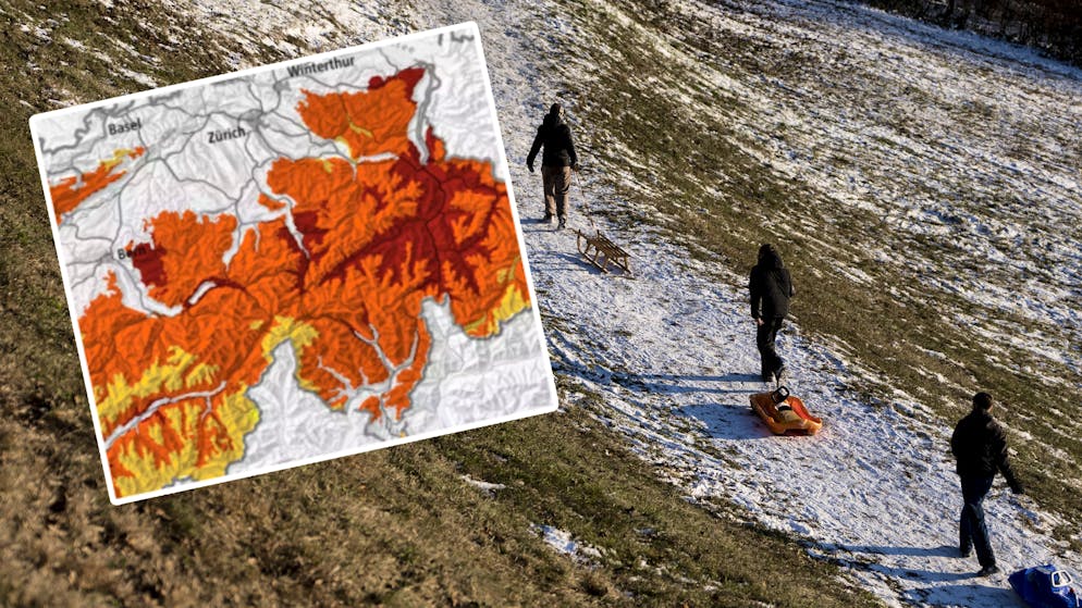 Sports holidays with little snow. This winter there is 60 percent less snow than usual