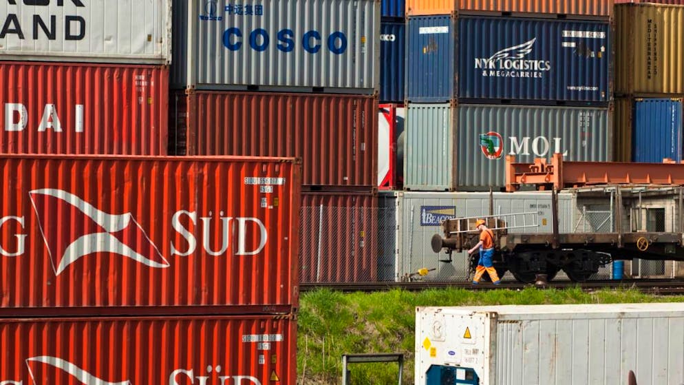 En 2025, les entreprises helvétiques ont exporté pour 287,0 milliards de francs de marchandises, en hausse de 1,4% (archives).