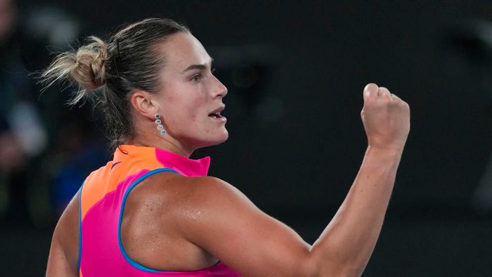 Aryna Sabalenka lässt auch der Ukrainerin Jelina Switolina keine Chance.