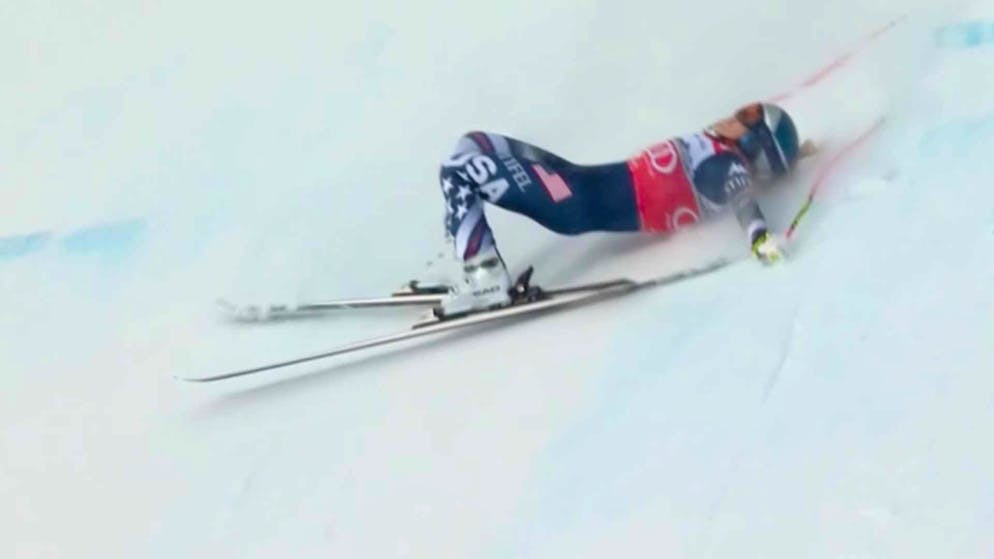 Crash festival in Crans-Montana. Only three out of six racers finish - the downhill is canceled