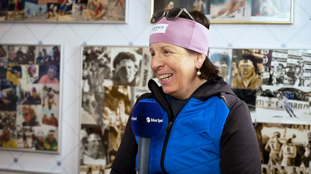 Vreni Schneider in intervista.