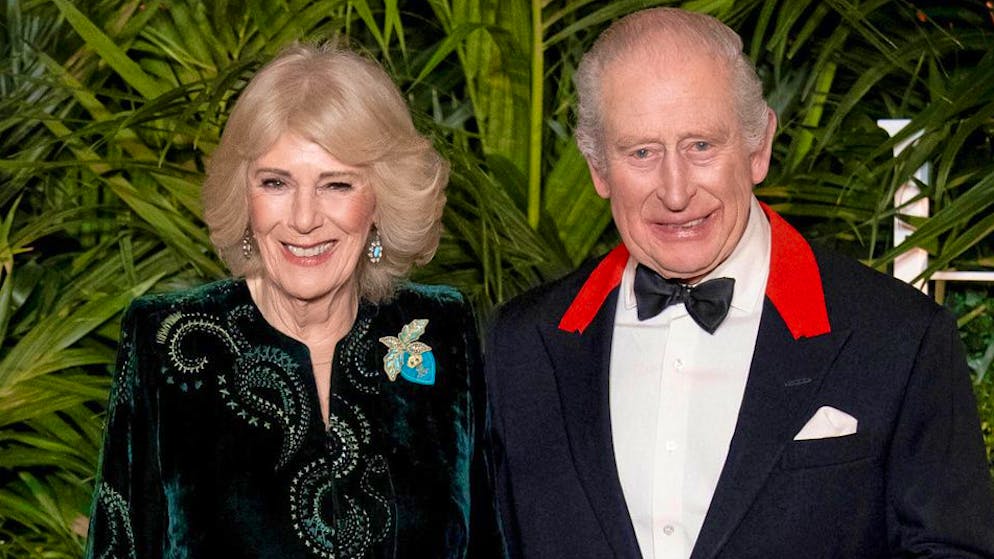 Re Carlo con Camilla alla serata di presentazione.