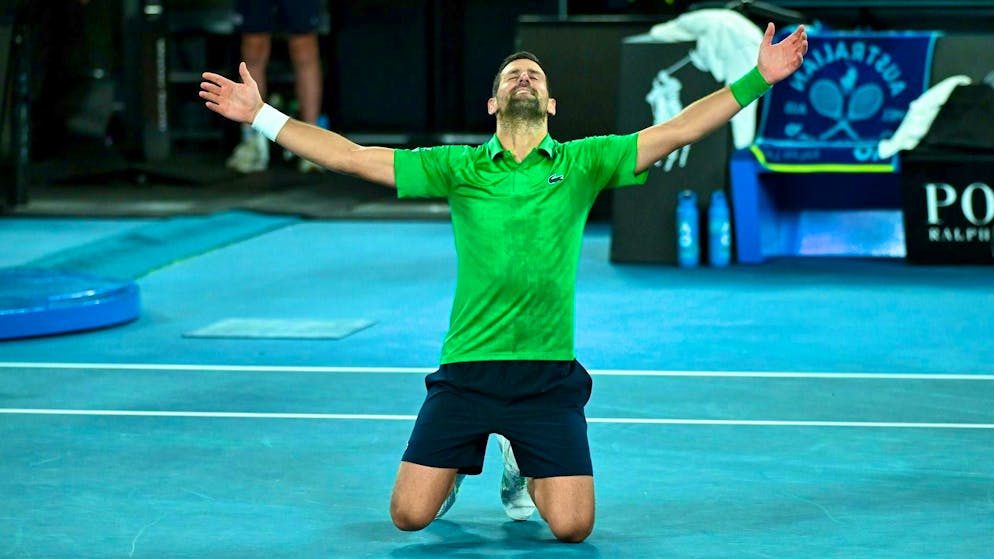 Novak Djokovic gets the chance to win his 25th Grand Slam title in Melbourne.