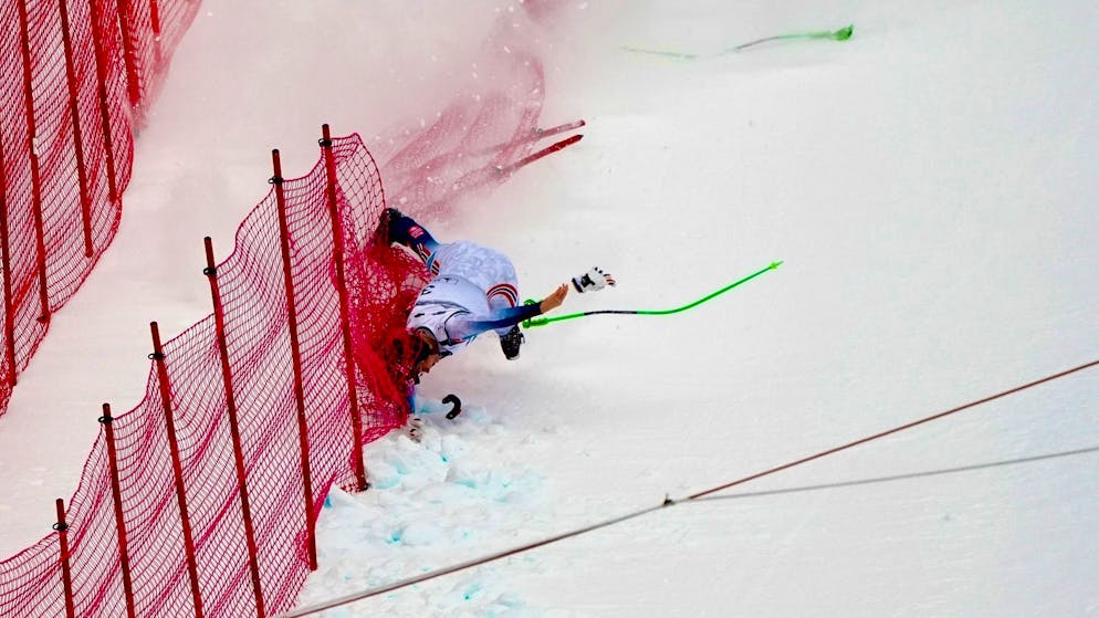 Fiasco à Crans-Montana. La descente annulée après six concurrentes et plusieurs chutes !
