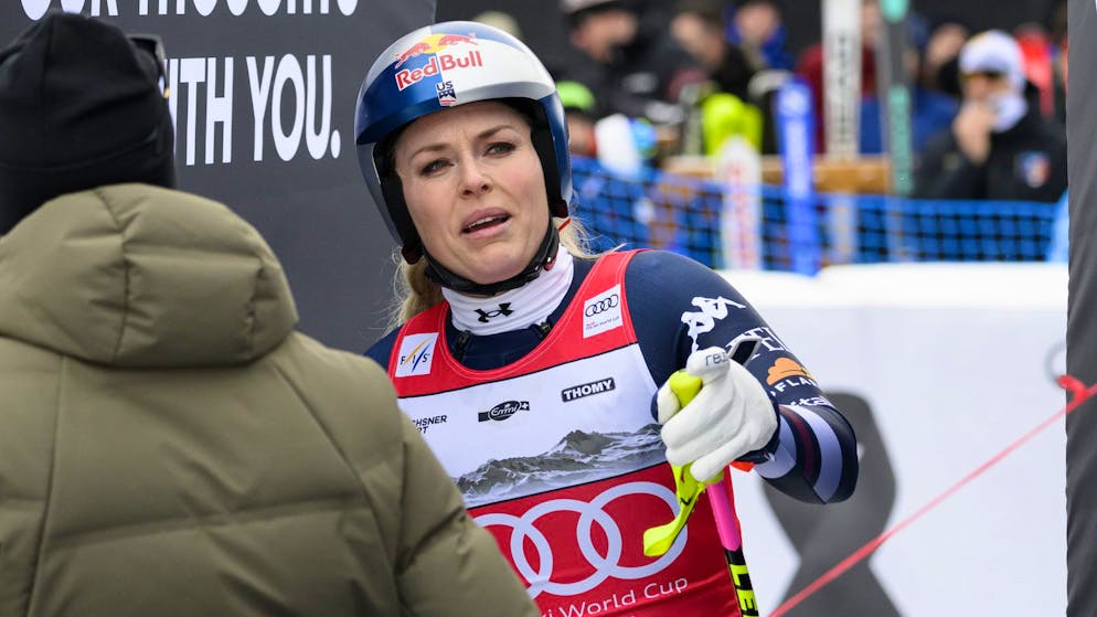 Exact diagnosis still pending. Lindsey Vonn: 