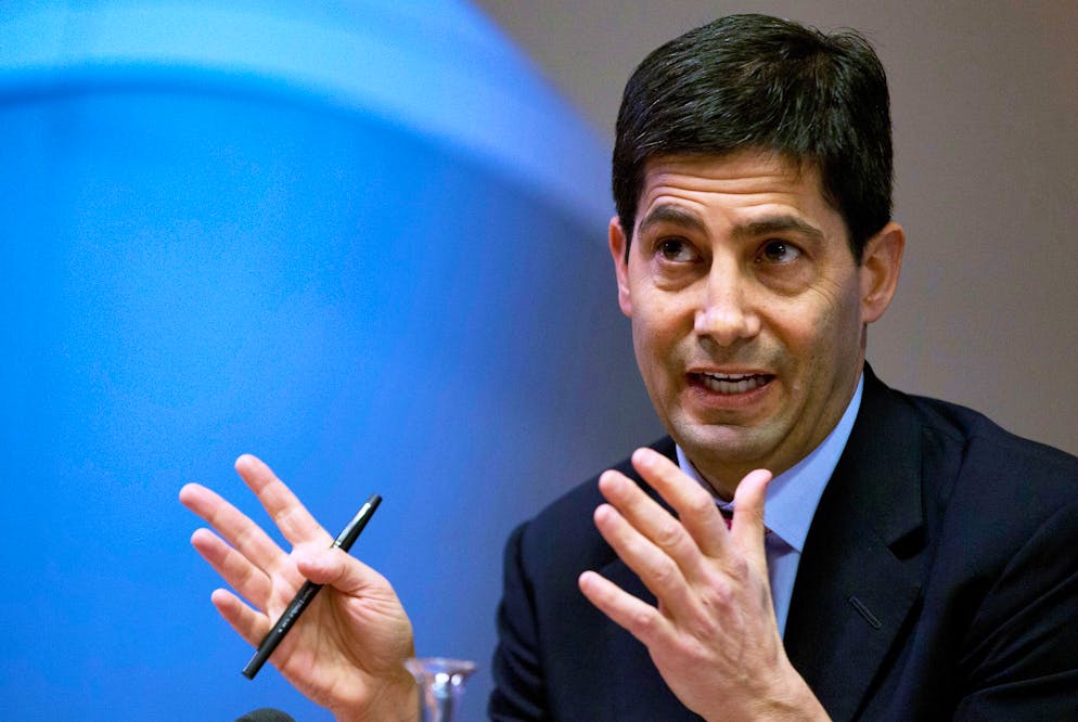 Kevin Warsh in un'immagine d'archivio risalente al 2014, quando, fra le altre cose, ricopriva la funzione di ricercatore presso l'Hoover Institution di Stanford.