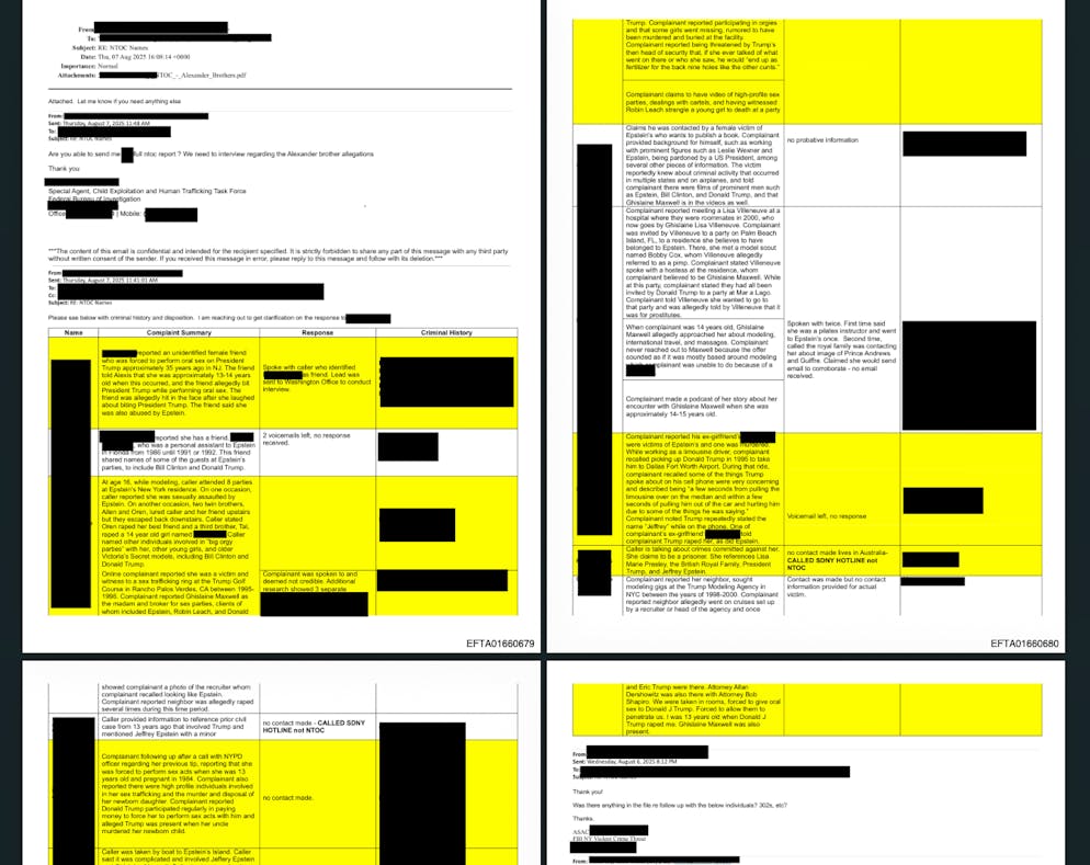 Einer der extremsten Gewaltvorwürfe wurde von einer anonymen Quelle eingereicht.