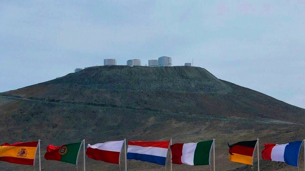 An energy company withdraws from a controversial project - and protects the Paranal Observatory in the Chilean Atacama Desert from light and vibrations. (archive image)