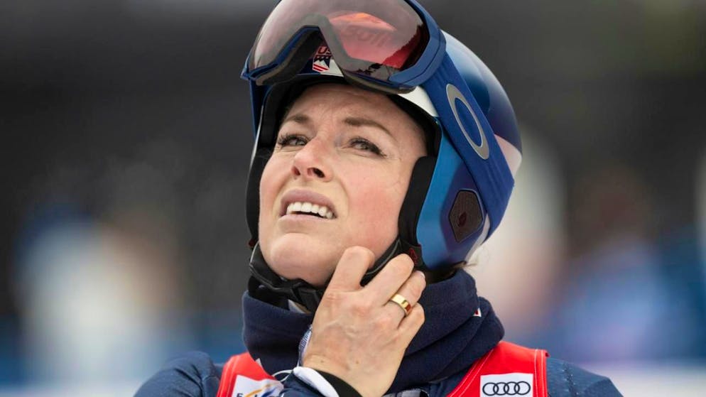 Lindsey Vonn muss nach ihrem Sturz in Crans-Montana um die Olympia-Teilnahme bangen