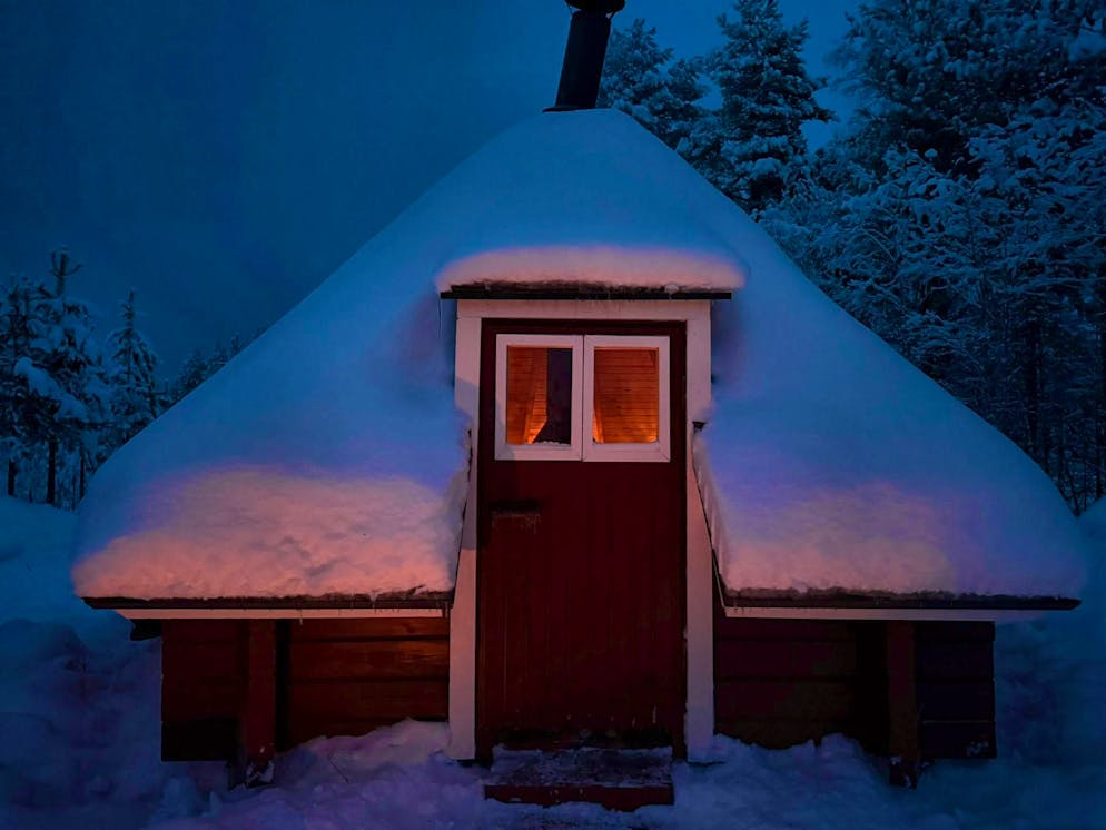 A so-called "Kotta". People cook and eat in this small hut.