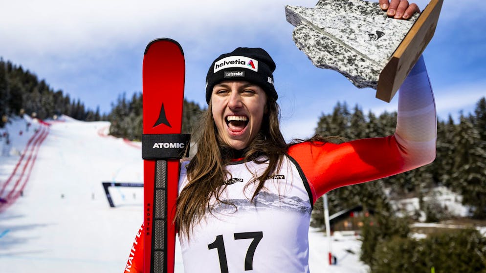 Super-G de Crans-Montana. Éblouissant, un rayon de soleil nommé Malorie Blanc !