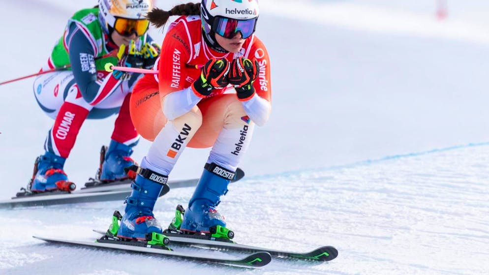 Saskia Lack fährt im letzten Rennen vor den Winterspielen erstmals diese Saison aufs Podest