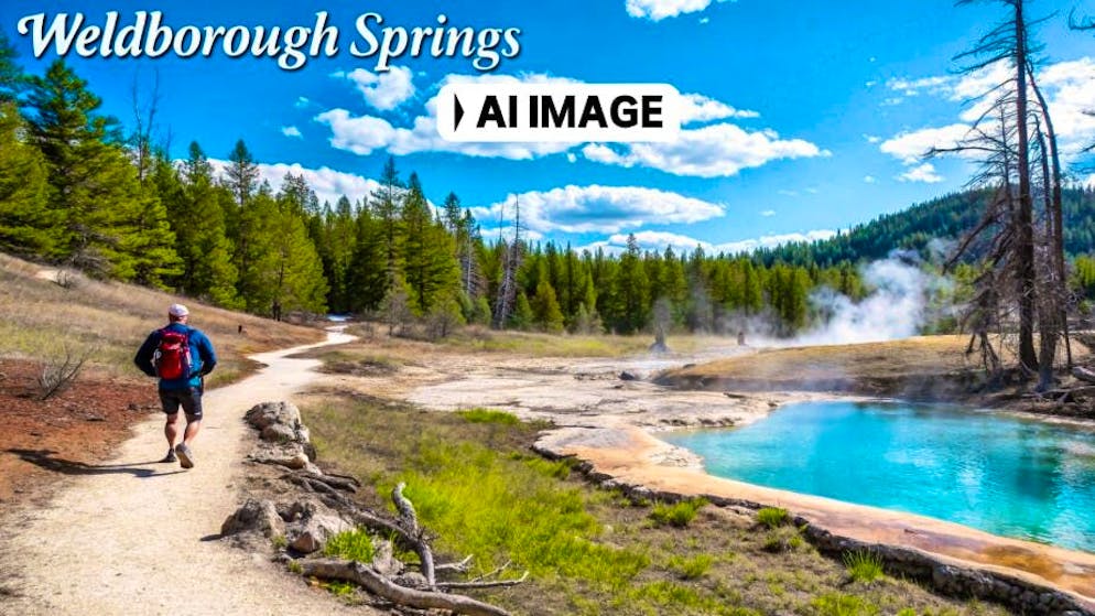 Off to Tasmania: Online advertising for hot springs in Tasmania sends dozens astray.