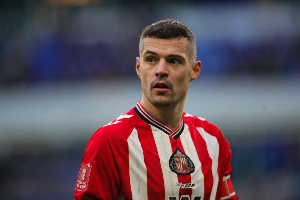 Granit Xhaka devrait manquer au moins les deux prochains matches de Sunderland.