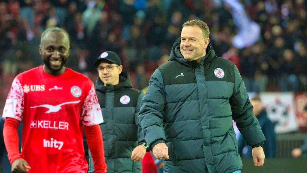 Patrick Rahmen can once again celebrate with his team