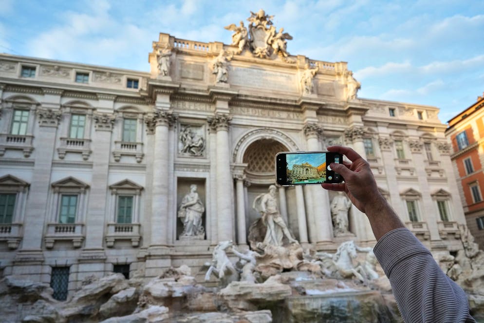 Der Besuch des Trevi-Brunnens kostet Touristen künftig zwei Euro. 