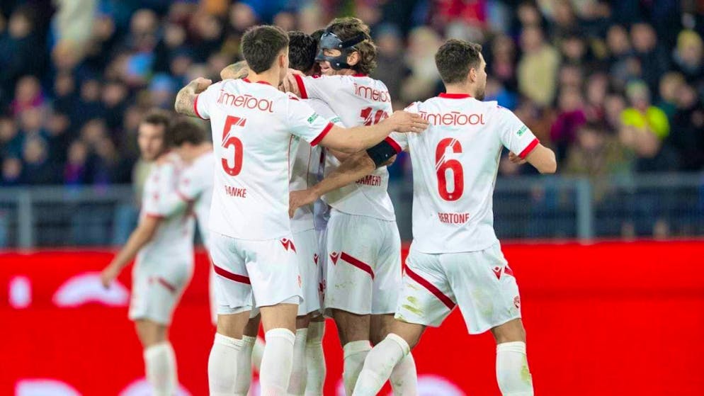 Thun prevails 2:1 against Basel