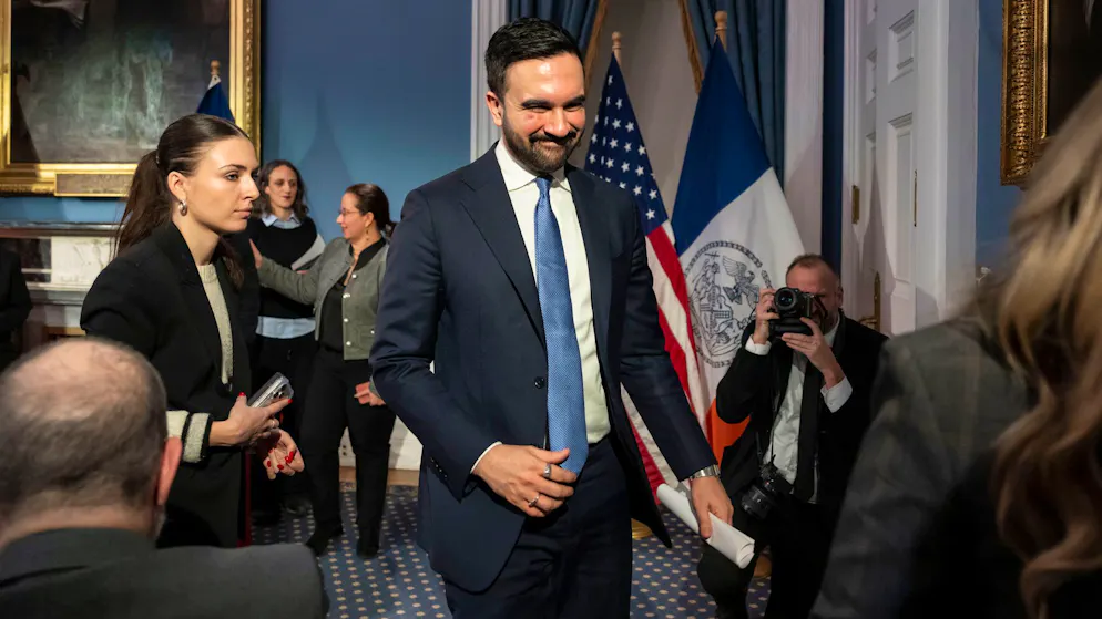 Bürgermeister Zohran Mamdani versucht mit vielen Projekten die Lebensqualität in New York zu erhöhen. 