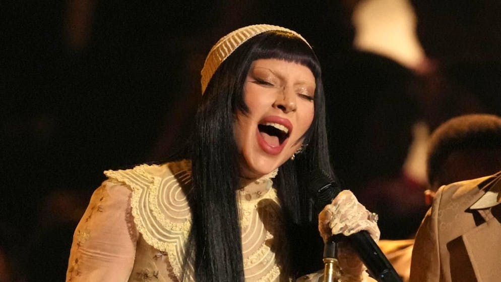 Lady Gaga lors des Grammy Awards de l'an dernier (Archives).