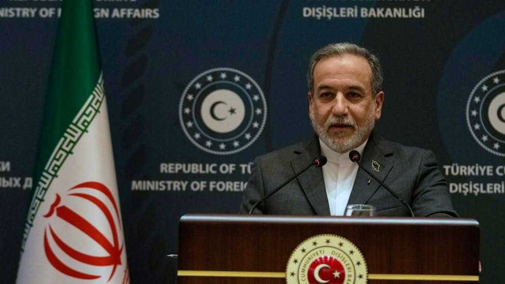 Il ministro degli esteri Abbas Araghchi