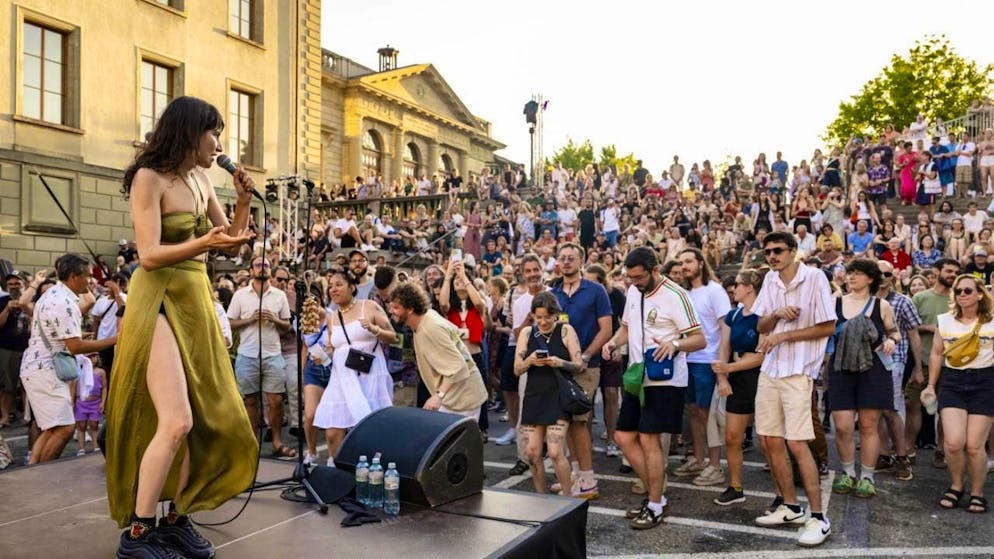 Smaller and medium-sized cultural events such as the "Festival de la Cite" in Lausanne would be affected by the fee reduction. (archive picture)
