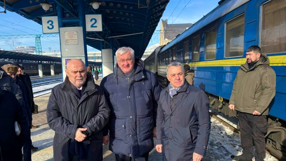 Entretiens. Ignazio Cassis s'est rendu en Ukraine