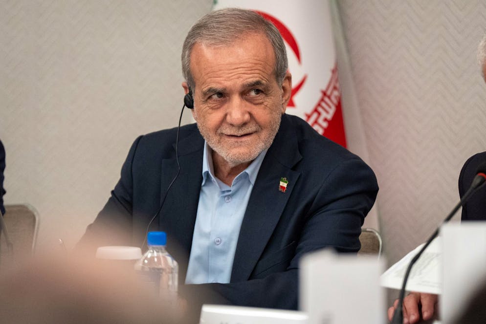 Masoud Pezeshkian, presidente iraniano
