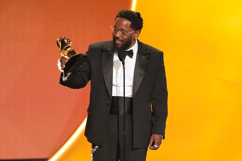 Kendrick Lamar konnte fünf Grammys mit nach Hause nehmen.