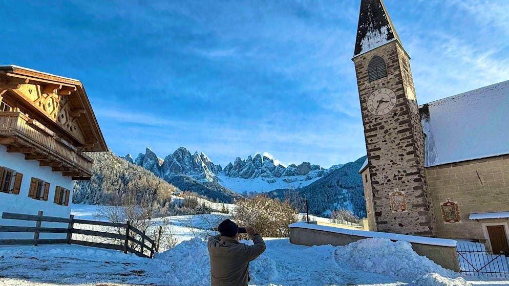 Click and go - Insta-tourists storm the Alpine village of St. Magdalena - Gallery. After a 15-minute walk you can take photos.