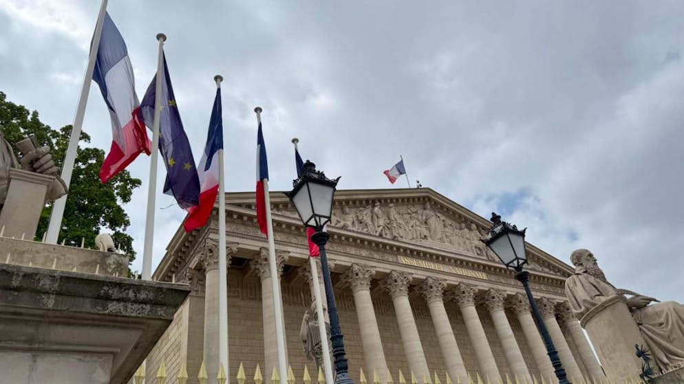 ARCHIV - Die Unterkammer des französischen Parlaments, die Nationalversammlung. Foto: Rachel Boßmeyer/dpa