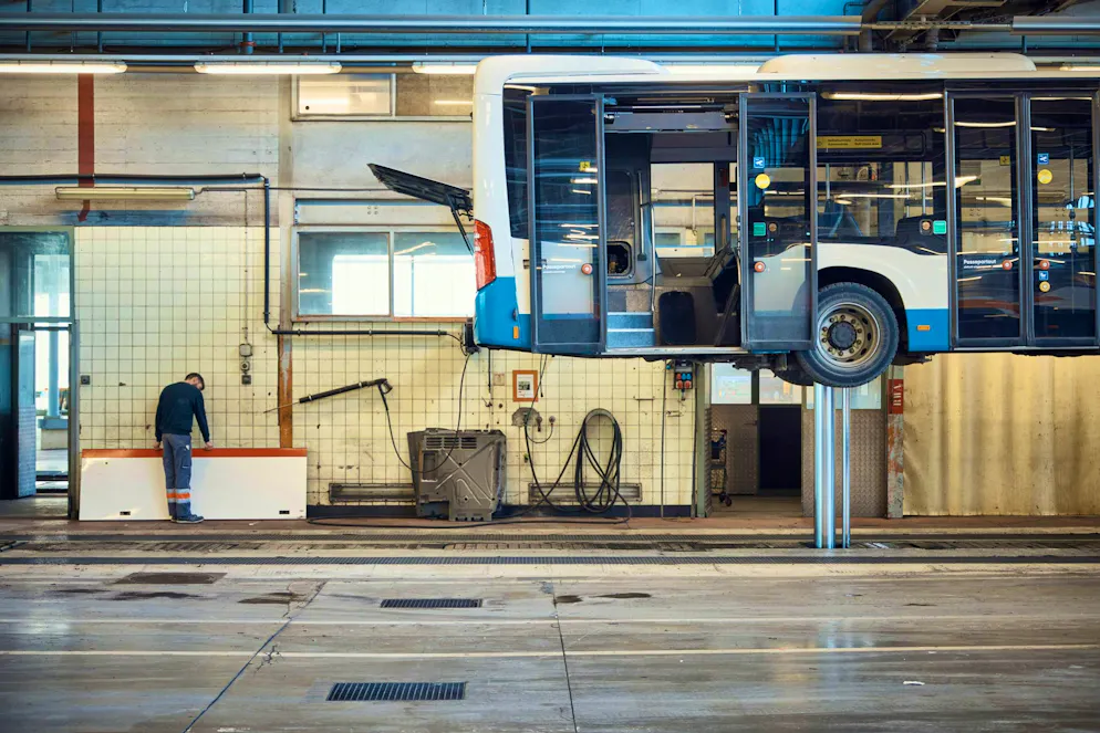 Transports publics de Lucerne VBL veille à un bon climat de travail en tant que Friendly Work Space. De la maintenance effectuée dans les ateliers…