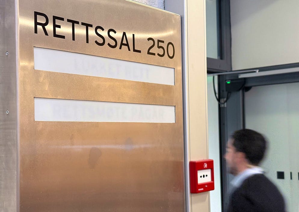 Vergewaltigung, Gewalt, Drogen: Der Fall Høiby erschüttert Norwegens Königshaus. Der Gerichtssaal für Marius Borg Høiby 