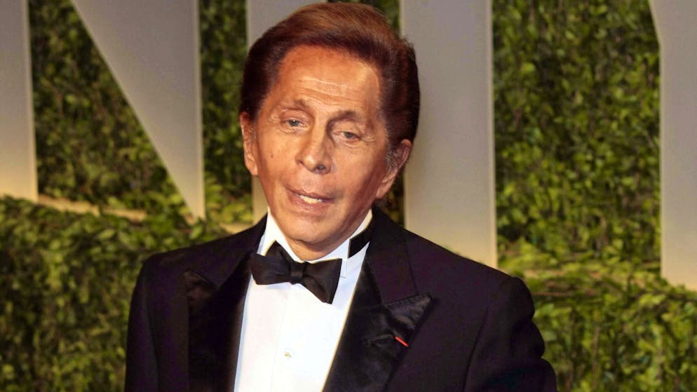 Valentino Garavani, conosciuto in tutto il mondo come Valentino.