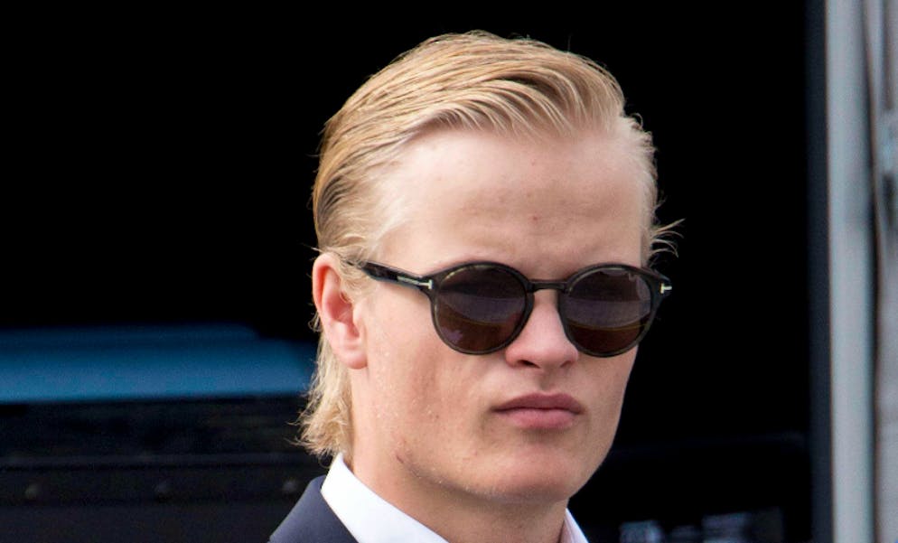 FILE - Norway's Marius Borg Hoiby and Crown Princess Mette-Marit in Oslo, June 16, 2022. (Lise Aserud/NTB via AP, File)