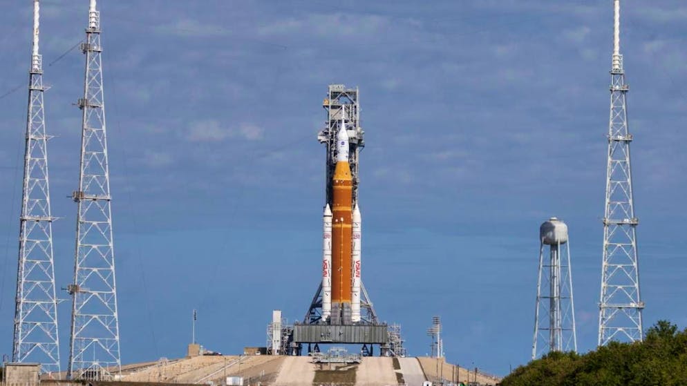 Le test de la NASA avec la fusée Space Launch System (SLS), prévue pour lancer la mission Artémis 2, a été écourté en raison de problèmes.