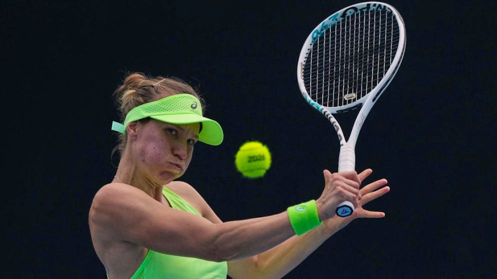 Viktorija Golubic hat gegen die Österreicherin Sinja Kraus alles unter Kontrolle