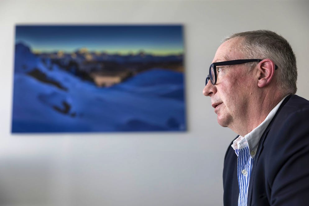 Nicolas Feraud, il sindaco del comune di Crans-Montana (foto d'archivio).