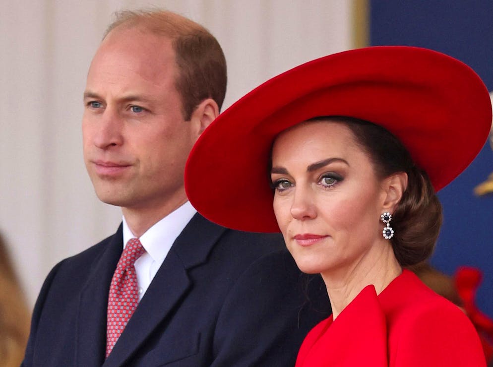 Il principe William e la moglie Kate (Foto d'archivio)
