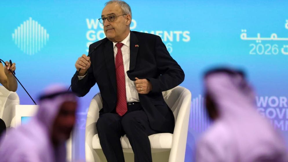 Bundespräsident Guy Parmelin am World Governments Summit in Dubai.