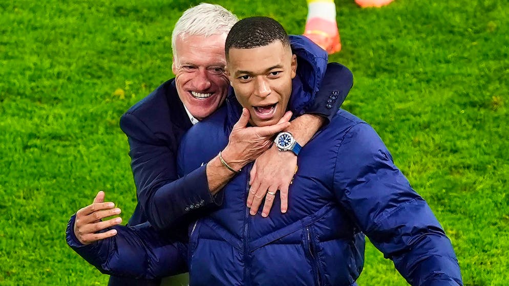 Didier Deschamps a défendu son capitaine Kylian Mbappé devant la presse.