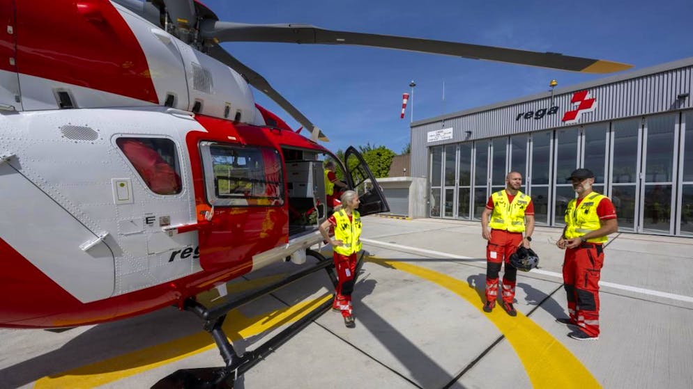 Le nouvel hélicoptère de la Rega est un appareil de type Airbus H145 D3. Il est destiné aux bases romandes de la Garde aérienne suisse de sauvetage, ici à Genève (Archives).