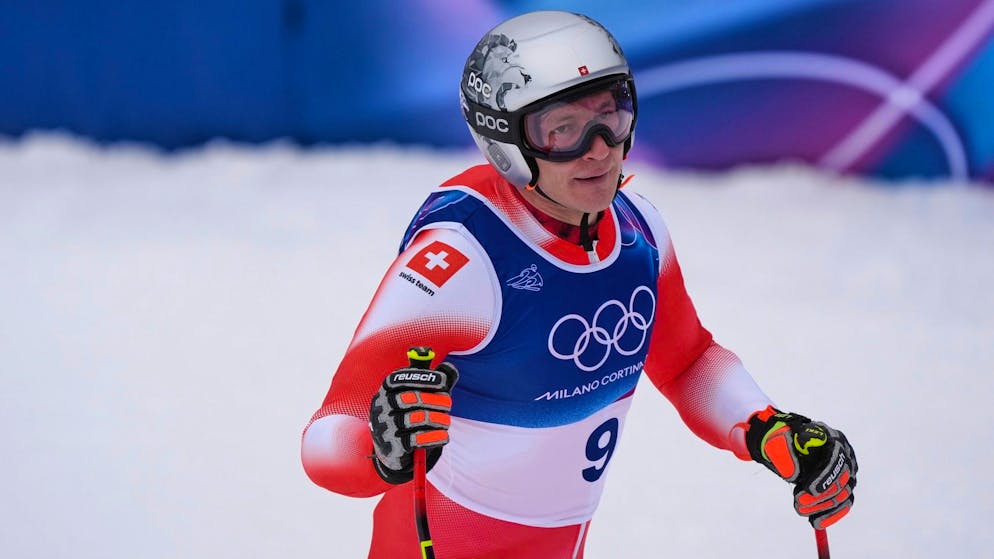 Marco Odermatt a signé le 3e temps du premier entraînement de la descente.