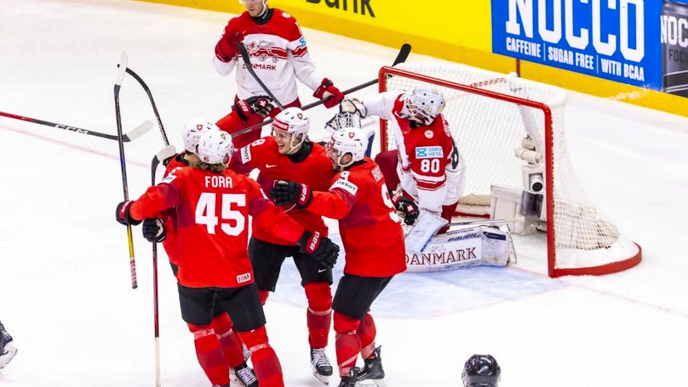 I prossimi Mondiali di hockey su ghiaccio si giocheranno a Friburgo e a Zurigo dal 15 al 31 maggio. (Foto archivio)
