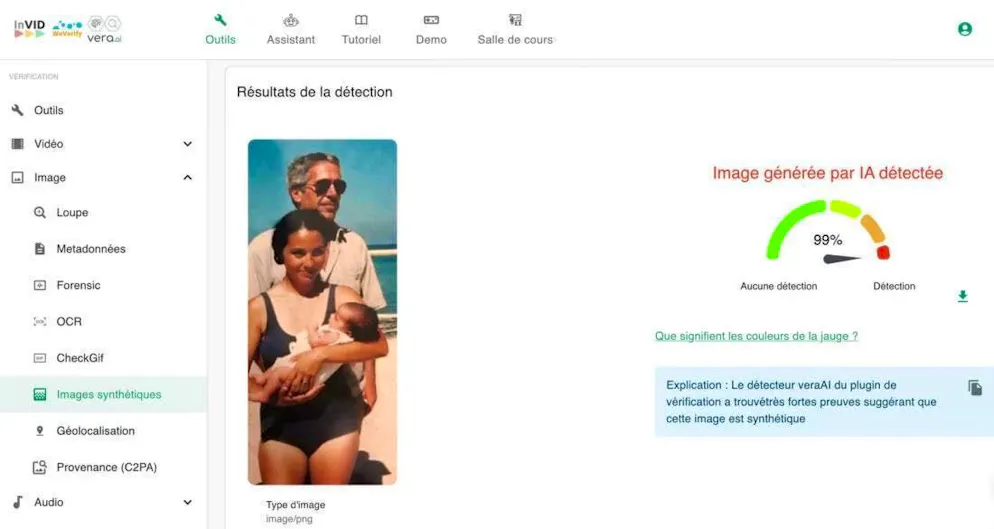Screenshot, erstellt mit dem Invid-Weverify-Plugin am 03.02.2026.