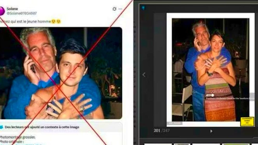 blue News entlarvt Fälschungen. So entstehen Falschmeldungen im Fall Epstein – und so erkennst du sie