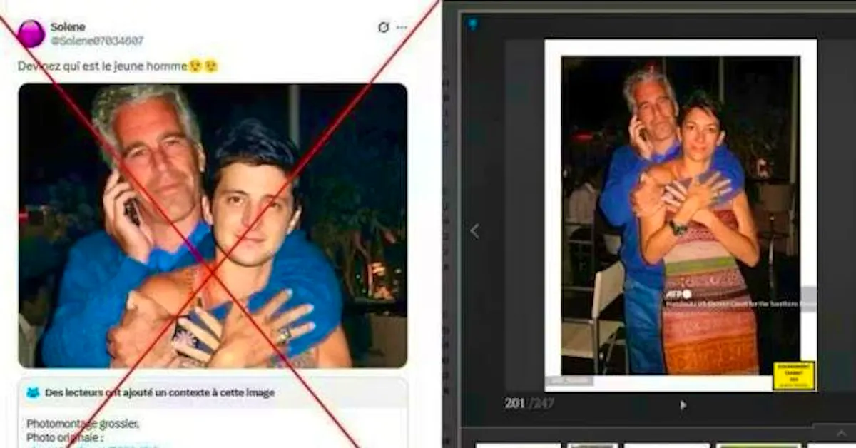 How fake news is created in the Epstein case - | and how to recognize it