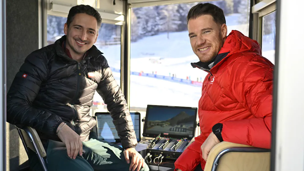 Patrick Schmid und Dario Cologna werden zusammen durch die Nordische Kombination und die Langlauf-Wettbewerbe führen.